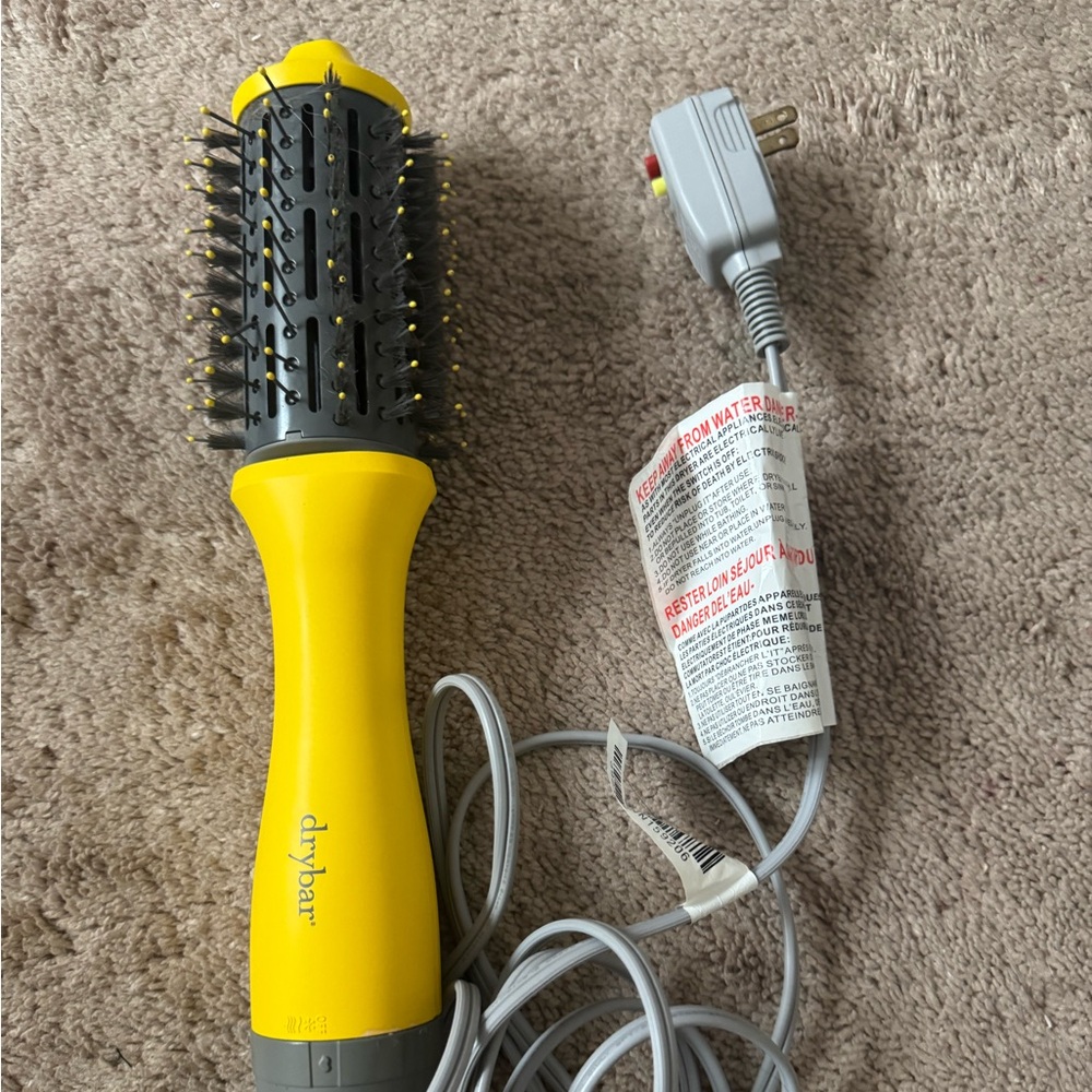 Drybar Bright Yellow Styling Brush
